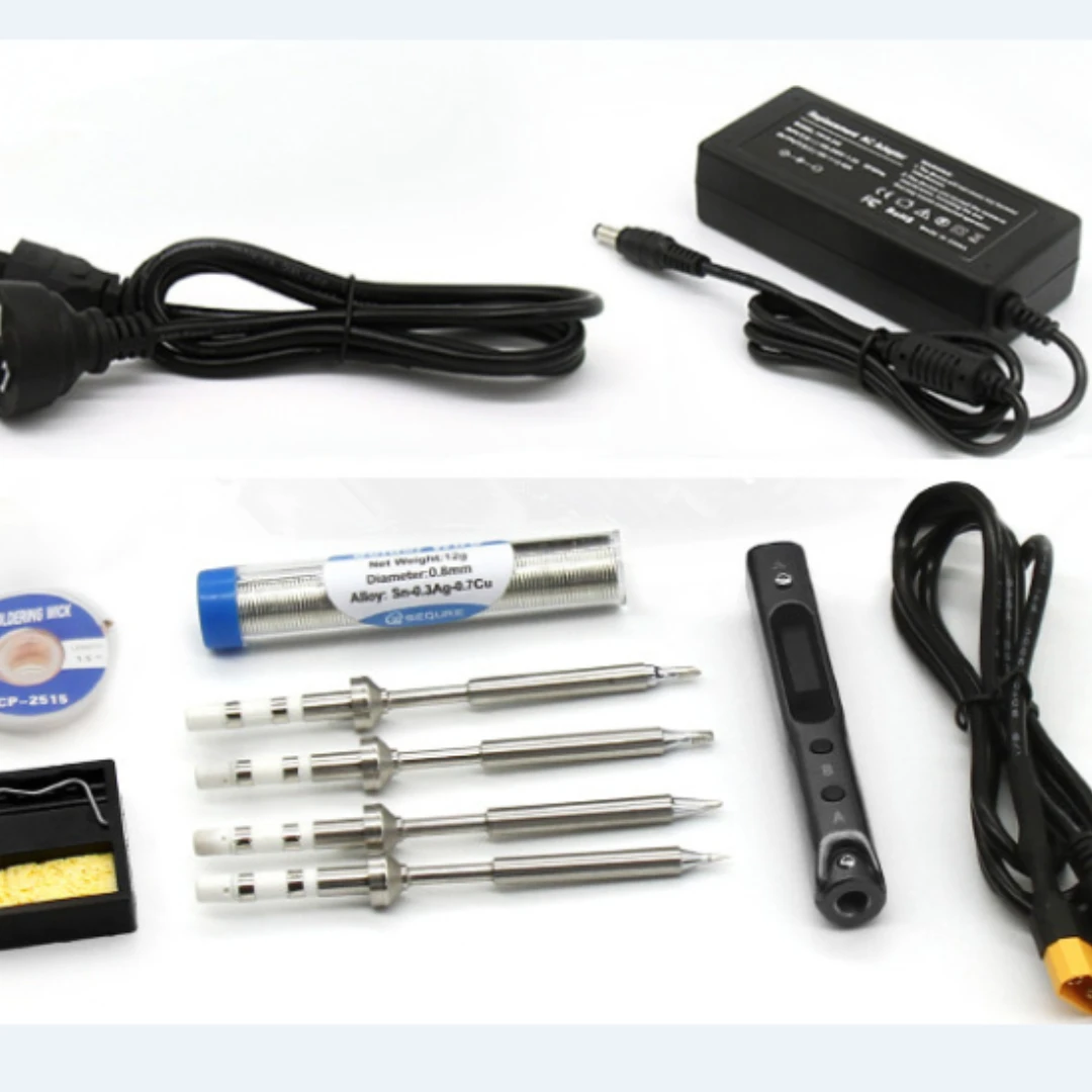 2021 SQ-001 electric soldering iron new kit uses AC input voltage 19V adapter to supply power