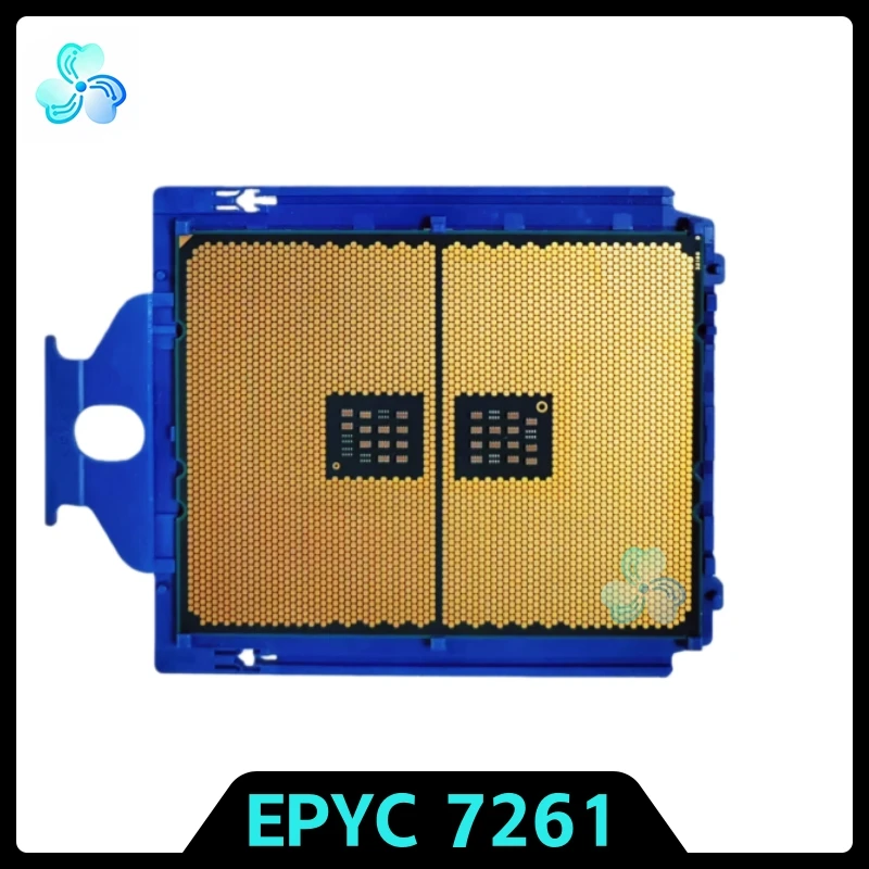 NEW EPYC 7261 CPU 2.5GHz 8-Cores 16-Thread 32MB 155W LGA-4094 Official Unlocked Server CPU Socket SP3 EPYC7261 Naples