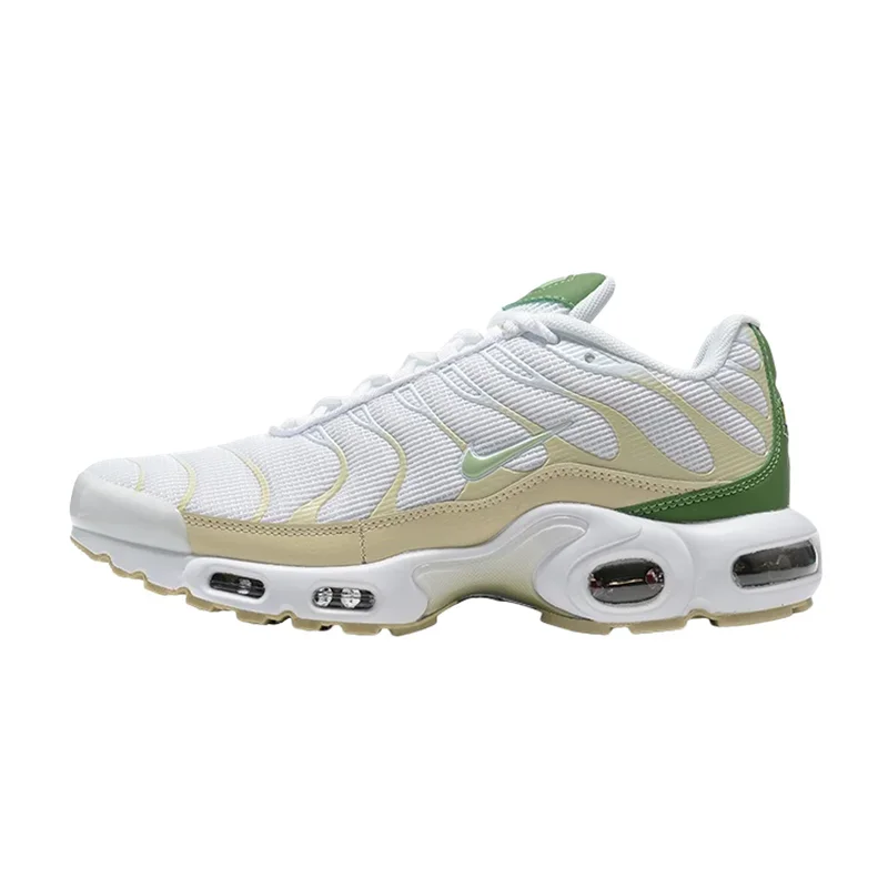 ナイキ エア マックス プラス メンズ ランニング シューズは滑り止め、耐久性、ぴったりフィット、スポーティ、衝撃吸収、通気性、イエロー、ブラック