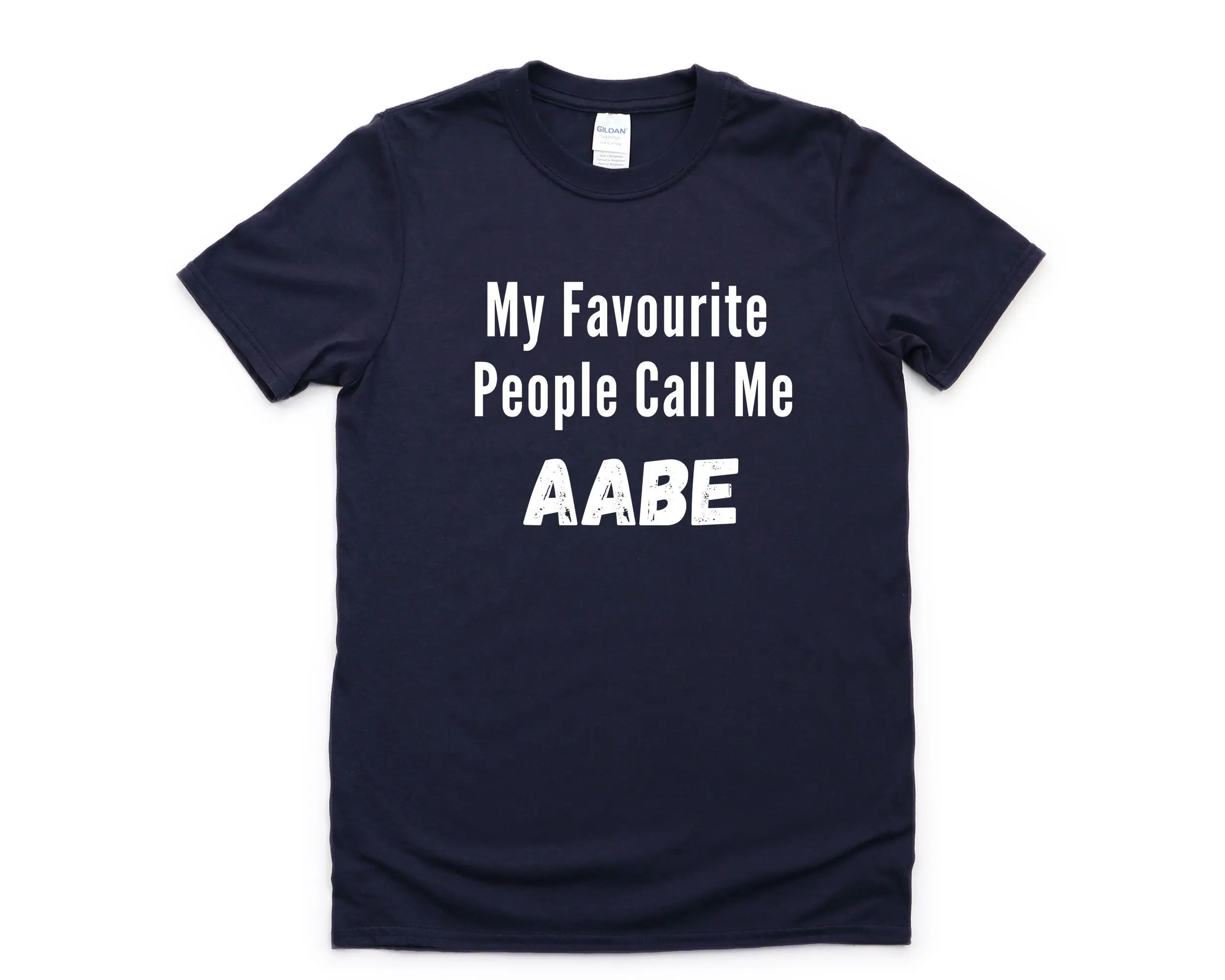 Aabe T Shirt Funny Dad Fathers Day Somali 4469