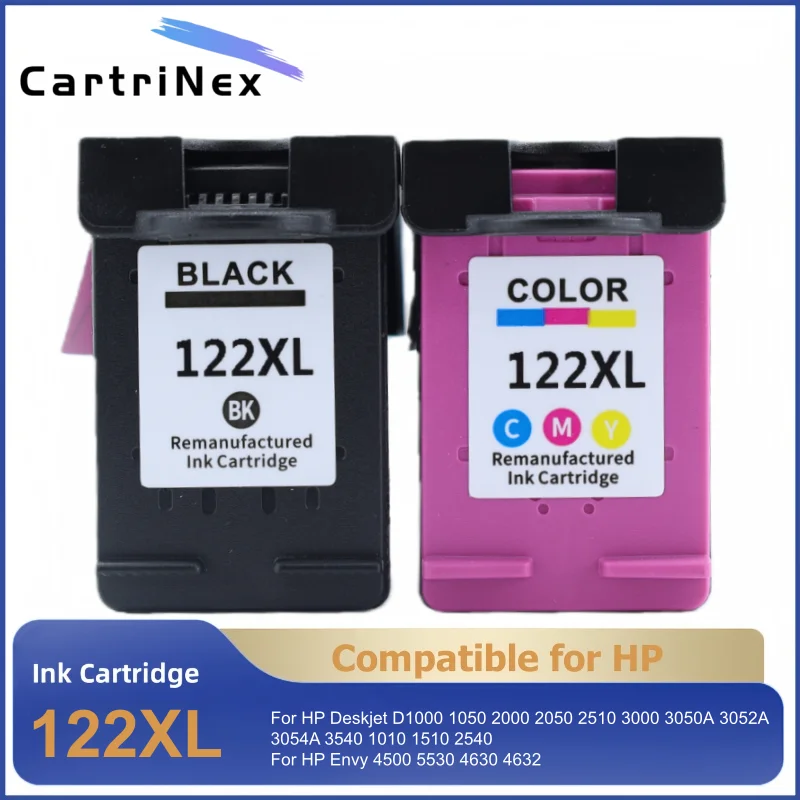 

Compatible Ink Cartridge for HP122 122XL for HP 122 for Deskjet 1000 1050 2000 2050s 3000 3050A 3052A 3054 1010 1510 2540