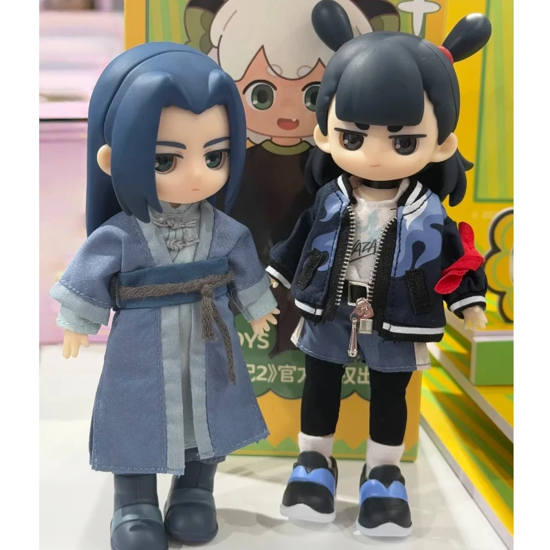 

In Stock Simontoys The Legend Of Luo Xiaohei 2 Co-Branded 1/12 Bjd Articulated Doll Blind Box Collectible Figurine Birthday Gift