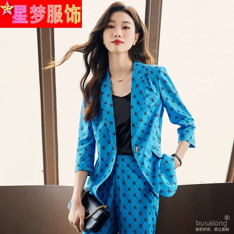 2023 Summer New Half Sleeve Business Wear Temperament Women's Clothing Business Formal Wear Small Suit Jacket Ladies Fashion Sui