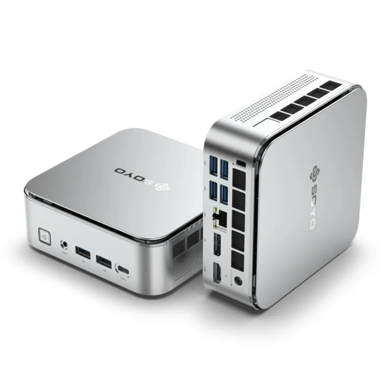 SOYO S4 Plus Gaming Mini-PC AMD Ryzen 7 H255 24GB DDR5 RAM 512GB PCIE3.0 SSD Desktop-Computer Dual 4K 120Hz Display WiFi6/BT5.2