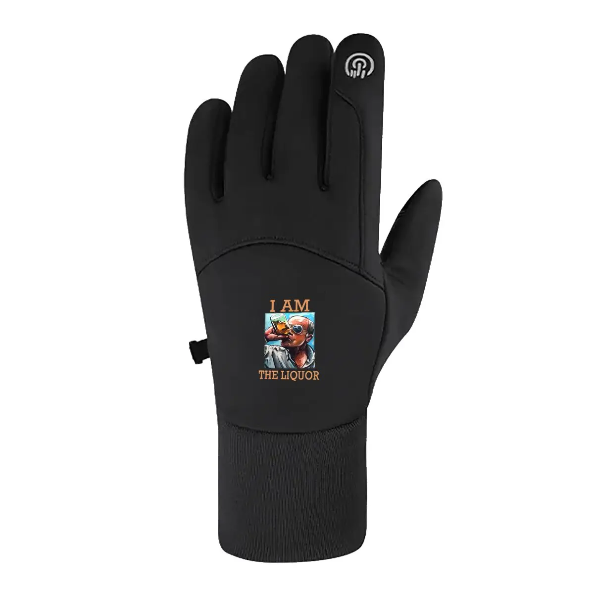 

Liquor Text Shouts Bold Taste Outdoor Sports Running Motorcycle Ski Touch Screen Gloves