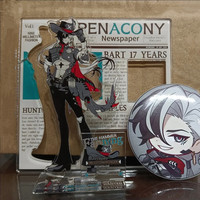 Boothill Acrylic Stand Honkai Star Rail Badge Game Goods Collection Accesorios Figure Display Desk Decor Ornament Friend Gift