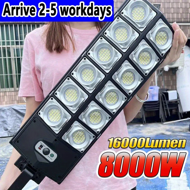 

2PCS 720LED Solar Light Outdoor, 3Mode RemoteControl Light,Street Patio Garden decorative light Outdoor Light RV camping outdoor