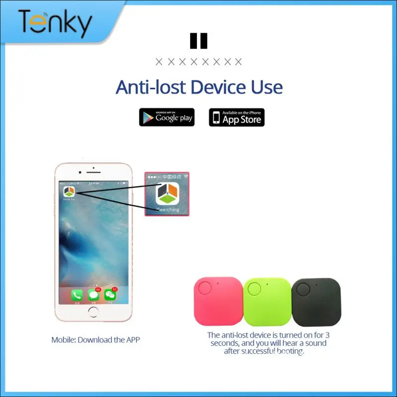 Key Finder Compact Tracker pour animaux de compagnie, Lost Tracker, Smart Location, HTML, Child Finder