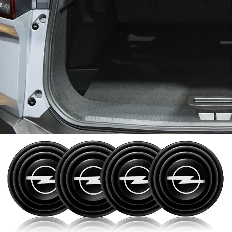 Car Door Shock Pad Engine Trunk Soundproofing Cushions Accessories For Opel Astra G H J F K Vectra C D Zafira Antara Corsa Mokka