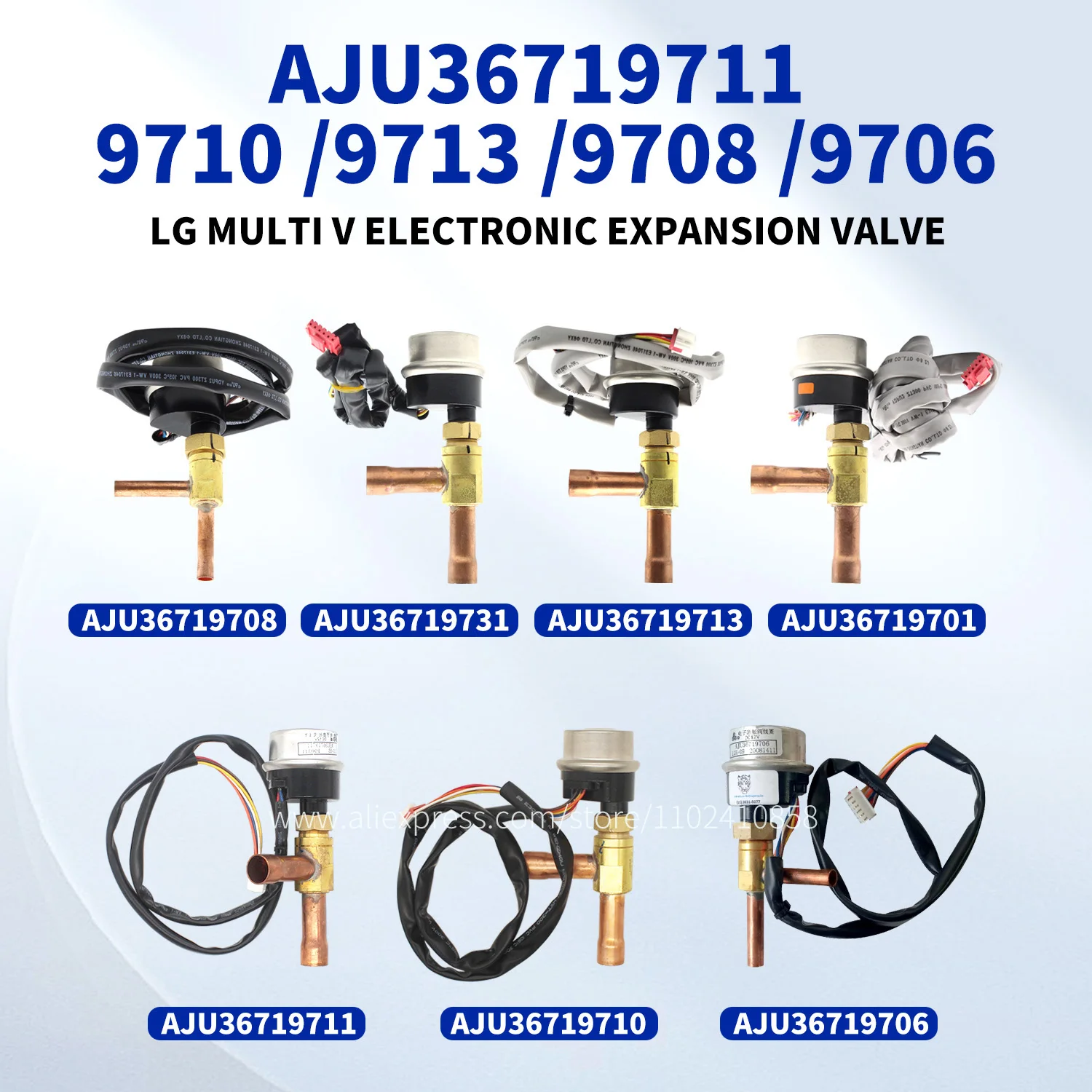 

AJU36719708 VALVE ASSEMBLY for LG VRF Multi V Indoor Unit AJU36719711 AJU36719710 AJU36719713 AJU36719706 air conditioner spare