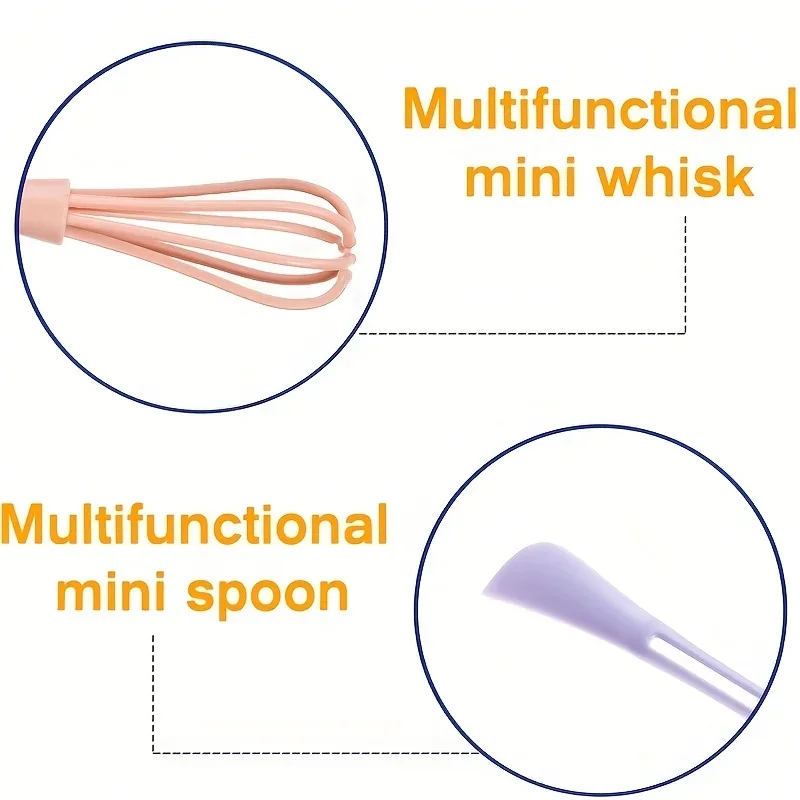 WANMEI Plastic Hairdressing Cream Hair Color Mix Stirrer Rod Hair Dyeing Brush Salon Styling Tool Professional Barber Accessorie