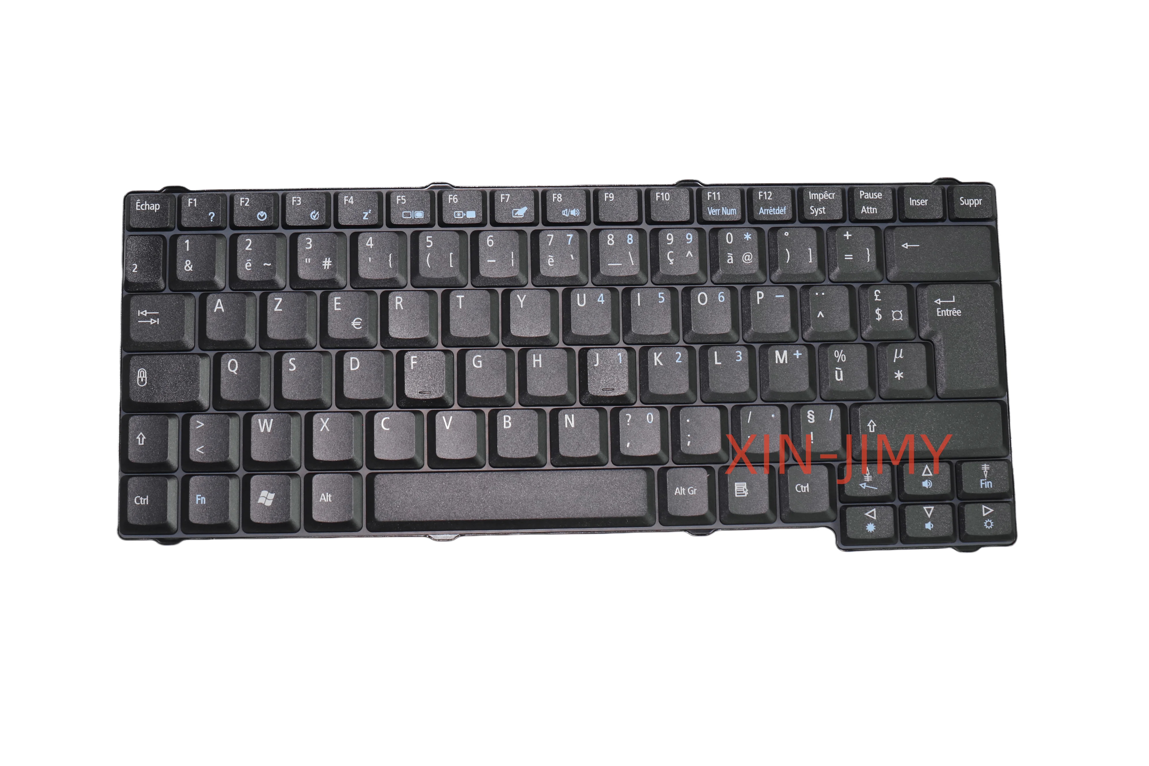French laptop Keyboard For Asus Vivobook X509 X509B X509D X509J X509FA X509FJ X509U X509UA X509DA Black No-backlit