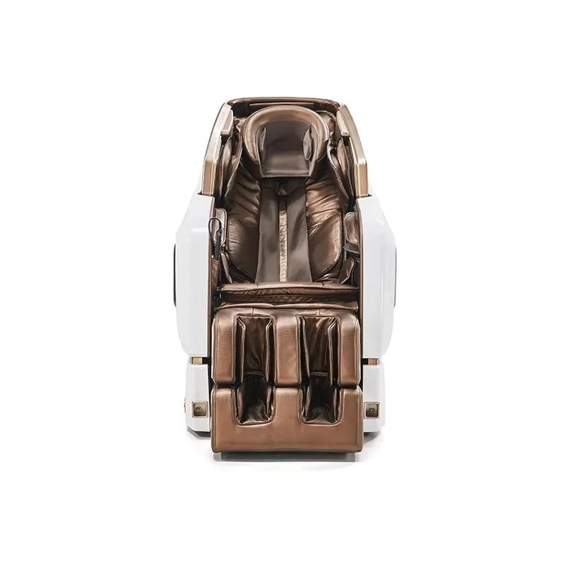 Customized White Golden Color Vibrating Foot Spa Massage Chair for Body Application