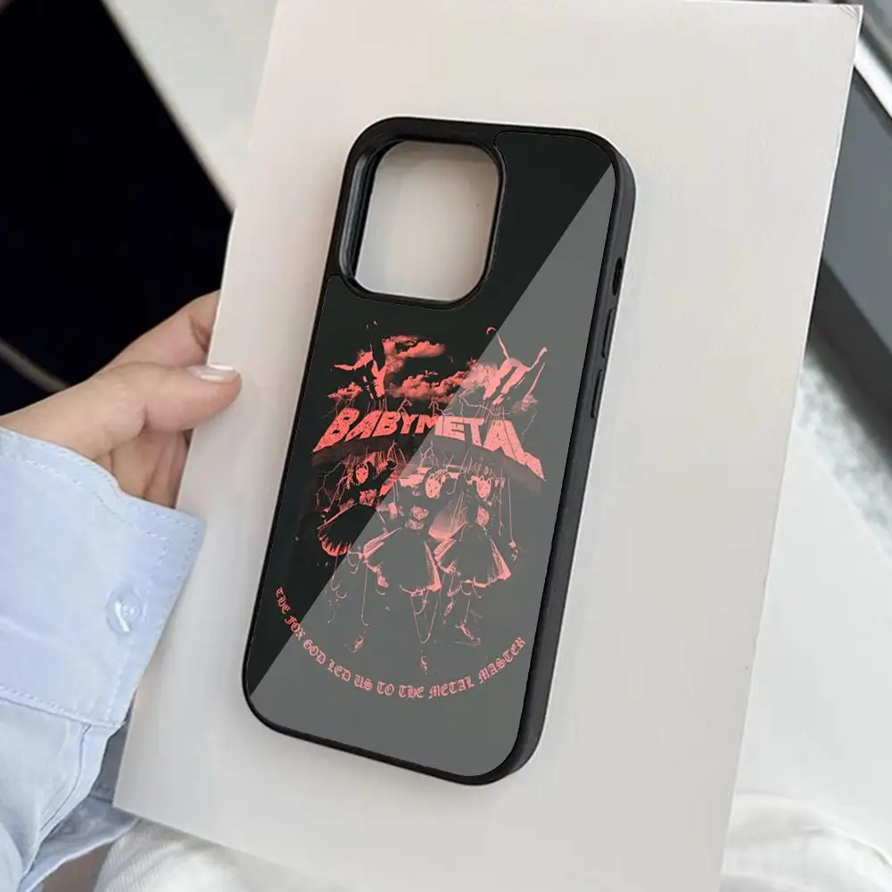 Babymetal Japanese Girl Idol Phone Case for Iphone 16 15 14 13 12 11 Pro Max Mini 8 Plus Se Xr X Xs 2020 PC+TPU Cover