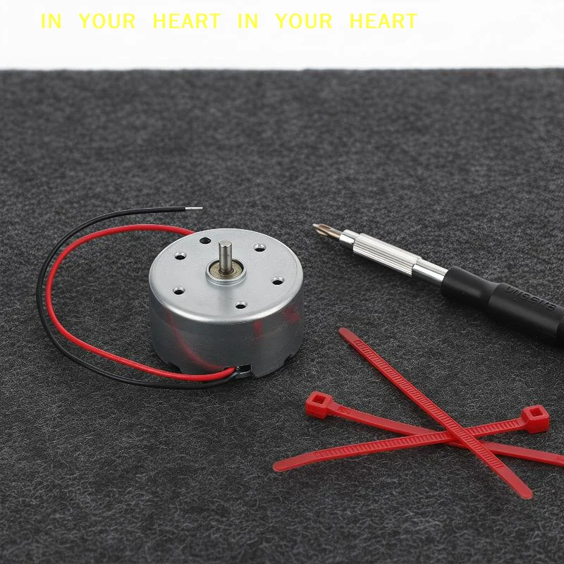 【X】1/3/5Pcs R300C Micro Motor High Speed Mini DC1.5-6V Electric Motor With Wire