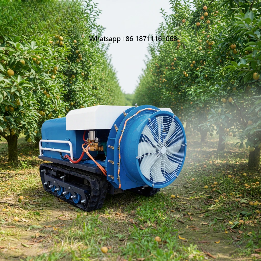 Engine Driven Track Sprayer for Agriculture Crops Wide Coverage and Strong Power Unmanned Vegetable Sprayer