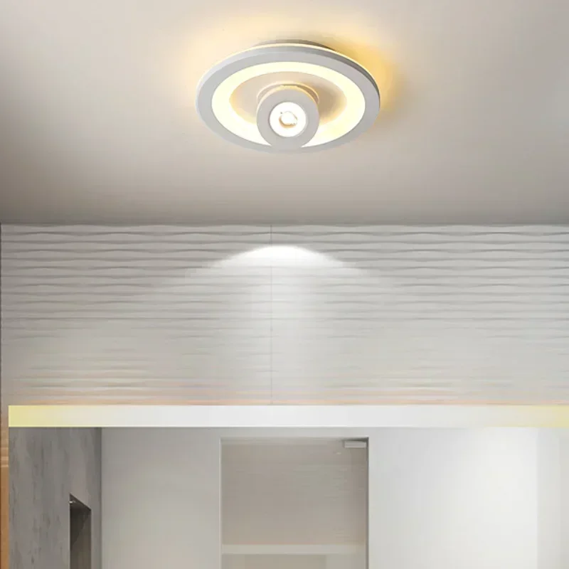 TechHP Modern LED Ceiling Lamp Chandelier Pendant Light For Living Dining Room Kitchen- Indoor Home