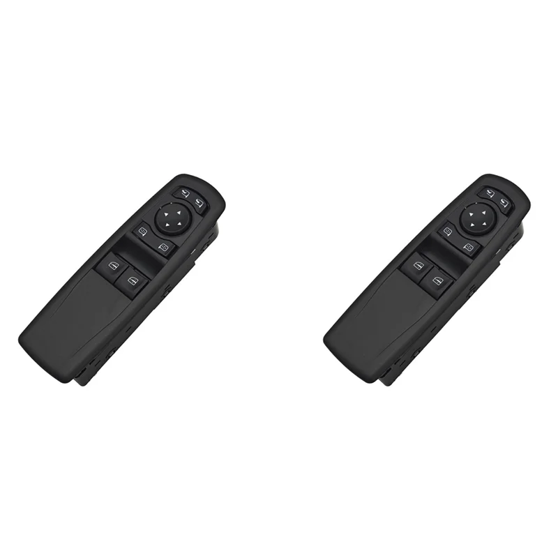 

2X Car Power Window Lifter Switch Button 809610009R For Renault Megane LHD