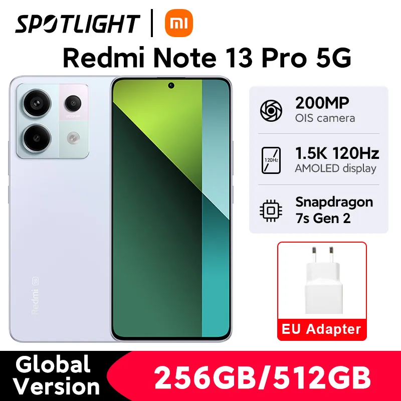 مراجعة تفصيلية لهاتف Xiaomi Redmi Note 13 Pro 5G: الأداء، البطارية، والتصميم