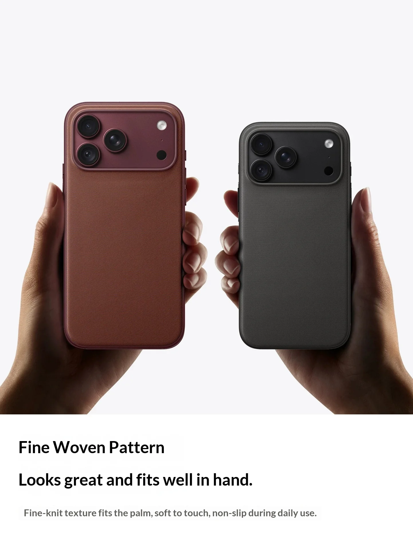 【Official Woven】Magnetic Phone Case for iPhone18 Pro Max,iPhone17Pro,18 Pro Tech Fabric&Camera Buttons for iPhone17 Pro Max Case