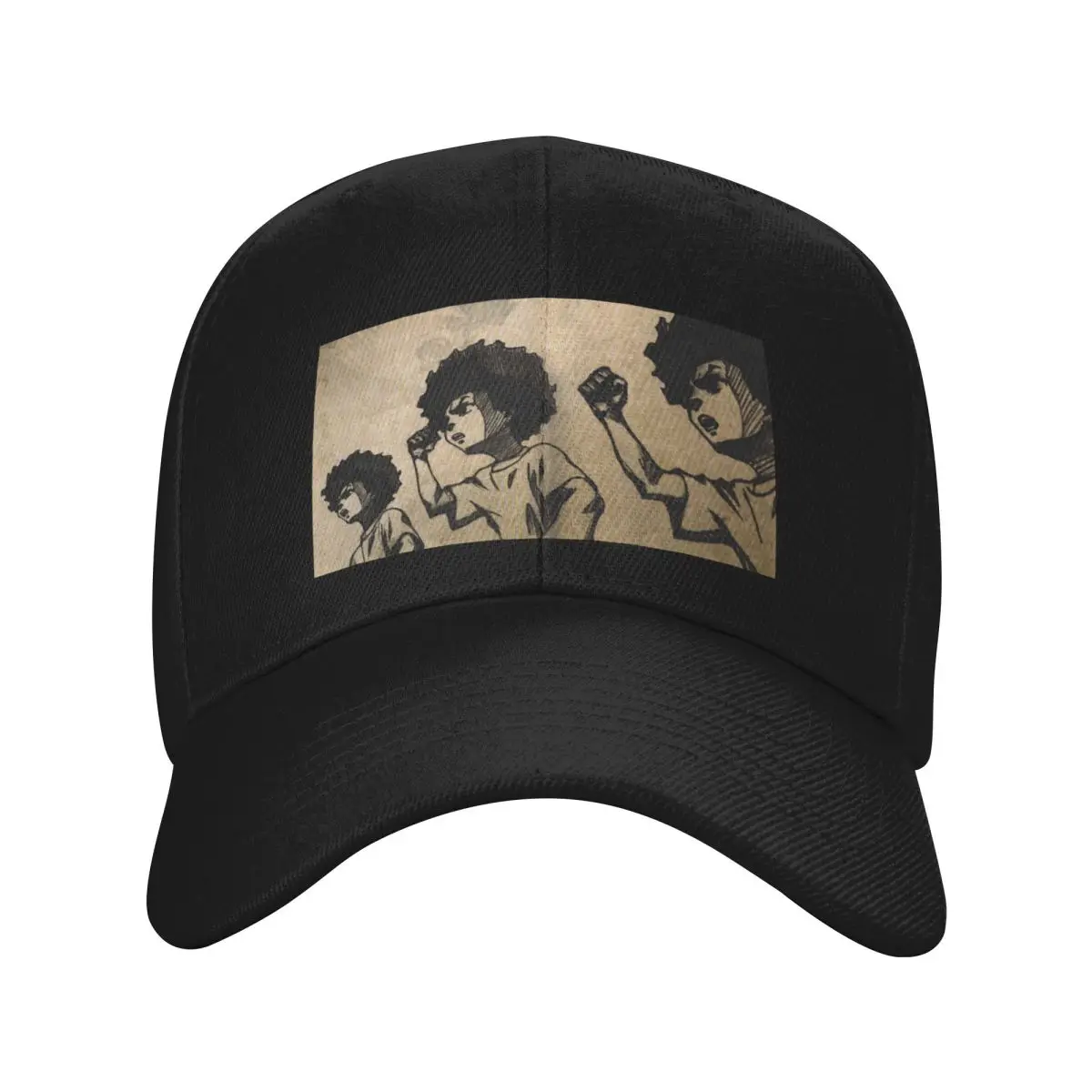 

Бейсбольная кепка Boondocks Huey Freeman, кепка для регби, мужская кепка для гольфа, кепки на заказ, женские и мужские кепки