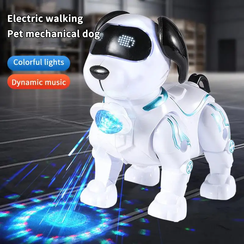 Robot Dog Electronic Stunt Pet Interactive Touch Programmable Smart Walking