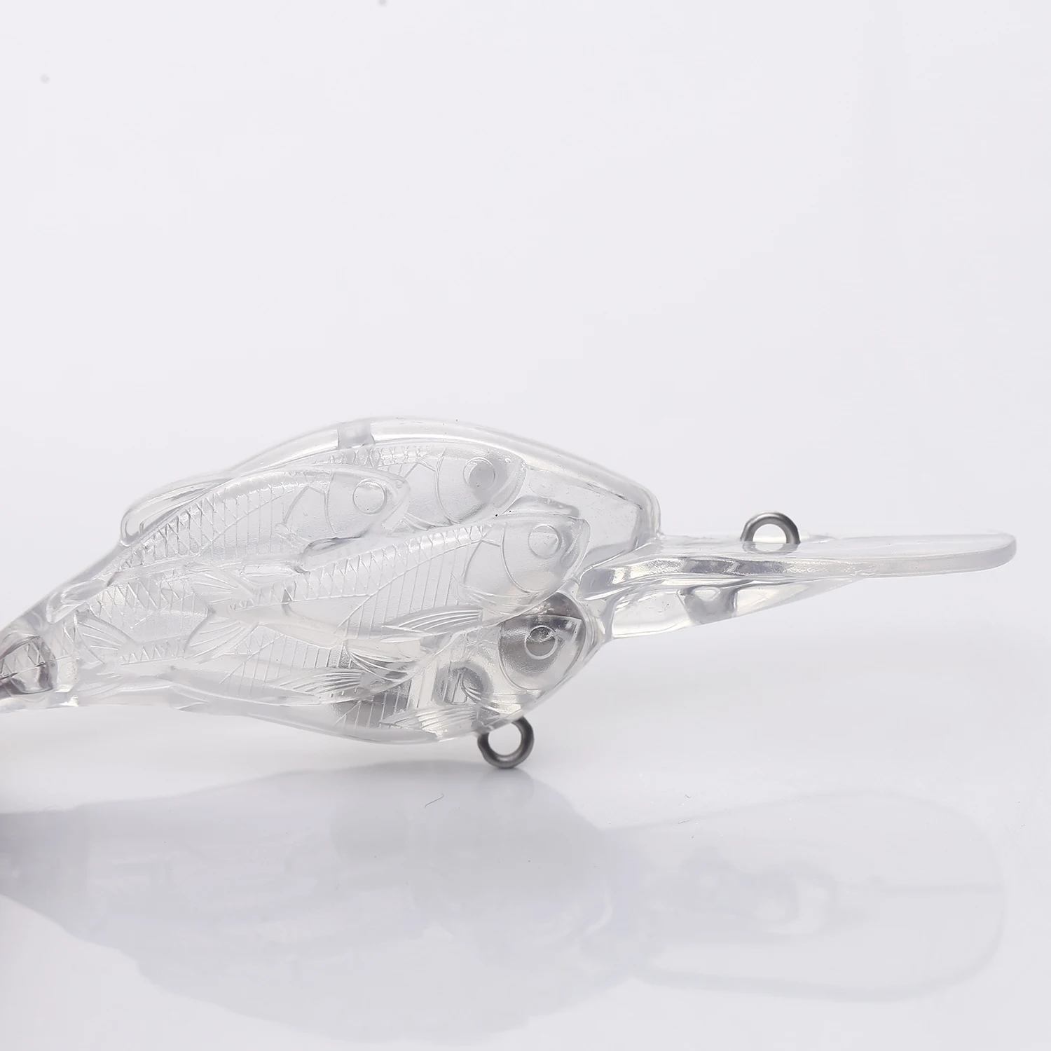 FREE FISHER señuelos duros sin pintar: crankbaits DIY y minnow