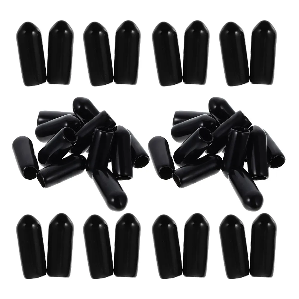 

200pcs Headband End Caps Rubber Tips Replacement Covers For Hair Hoops Durable Protection Comfort Fit Diy Accessories