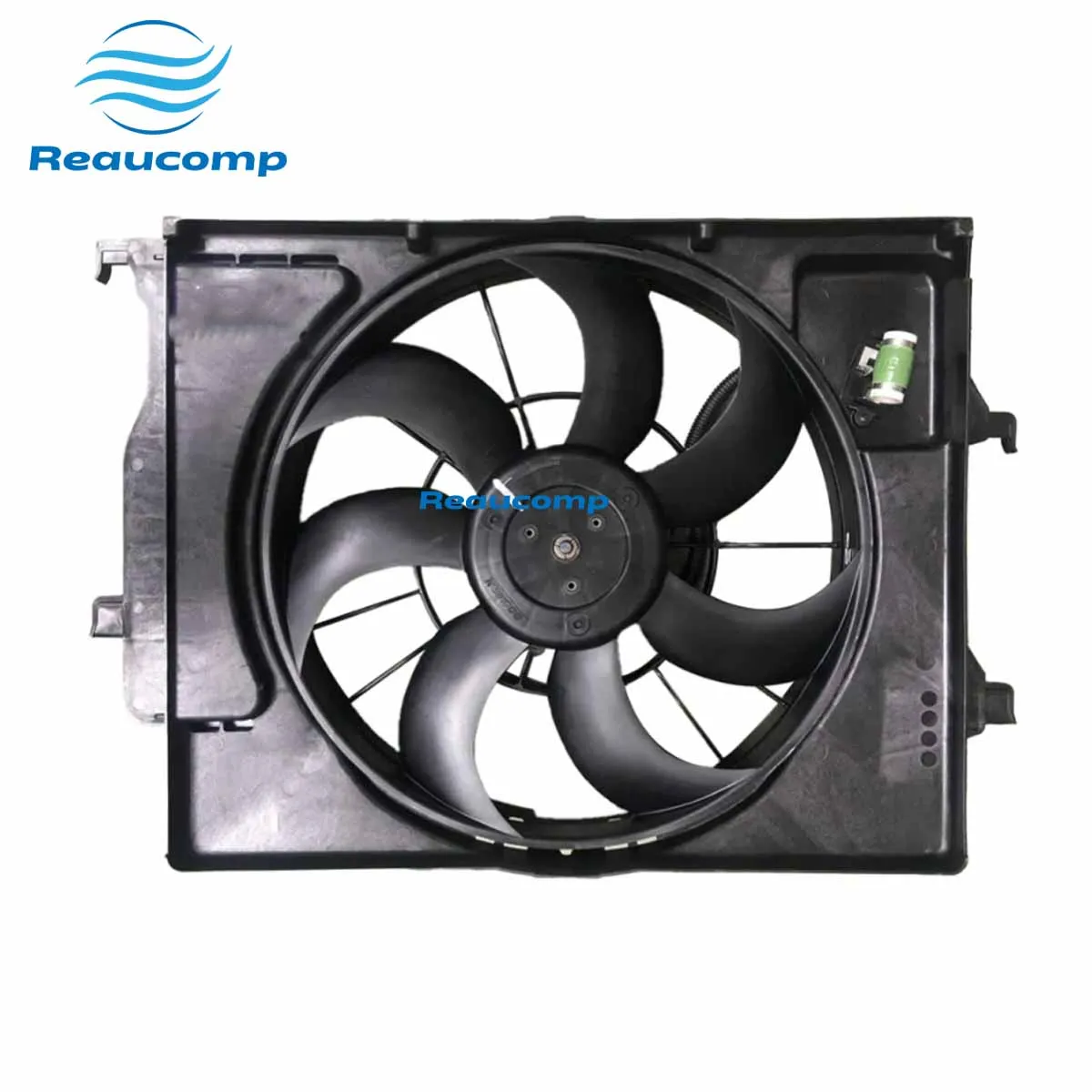 25380-H8050 25380-H8000 Electric Cooling Radiator Fan Assembly for HYUNDAI ACCENT KIA K2 Pegas STONIC 1.2 1.4 2017-