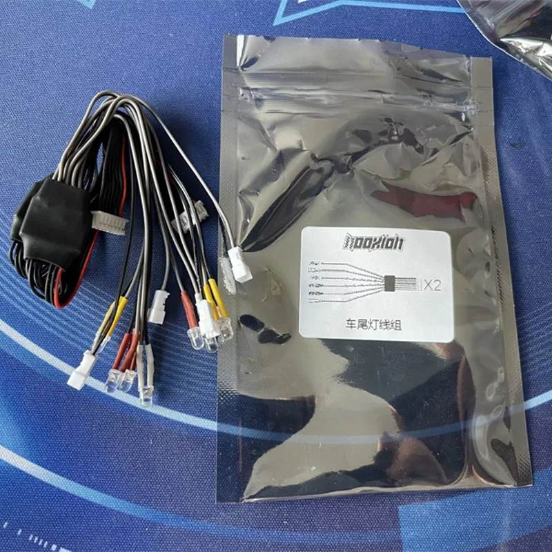 

Nooxion lighting system LED lamp module, suitable for Tamiya Lesu, Scania, Man, Actros, and Volvo car parts, applicable for remo