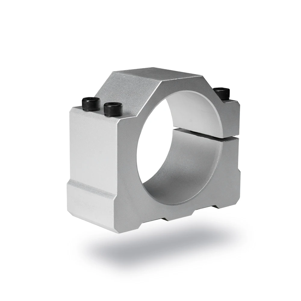 

3D printer 52mm/55mm/65mm/80mm spindle motor bracket seat cnc carving machine clamp motor holder aluminum forspindle motor cnc