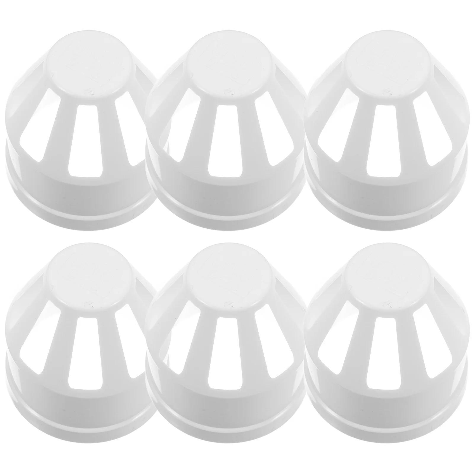 

6 шт., крышка вентиляционного отверстия большого диаметра, ПВХ, вытяжка, поддон, насос, защита трубы, сантехника, вентиляция, круглая вытяжка для дымохода