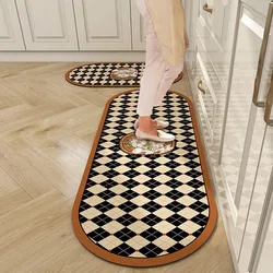 New Kitchen Rug Durable Home Entrance Doormat High-end Mats For Floor Waterproof House Hold Washable Non-slip Large Carpet