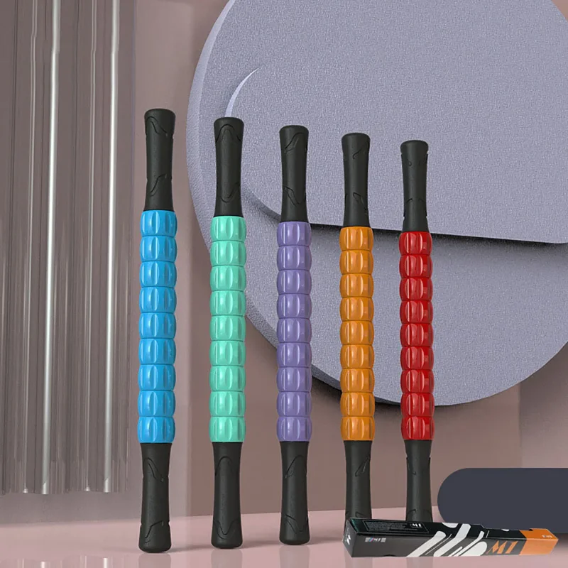 

Gear Massage Stick Yoga Deep Muscle Relaxation Massage Shaft Personal Training Fascia Roller Plastic Roller Stick Shaft Fitness