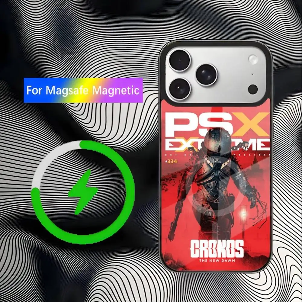 C-Cronos la nueva funda de teléfono Dawn para iPhone 17,16,15,14,13,12,11,Pro,Max,Plus,Mini,SE4,E carga inalámbrica magnética Magsafe
