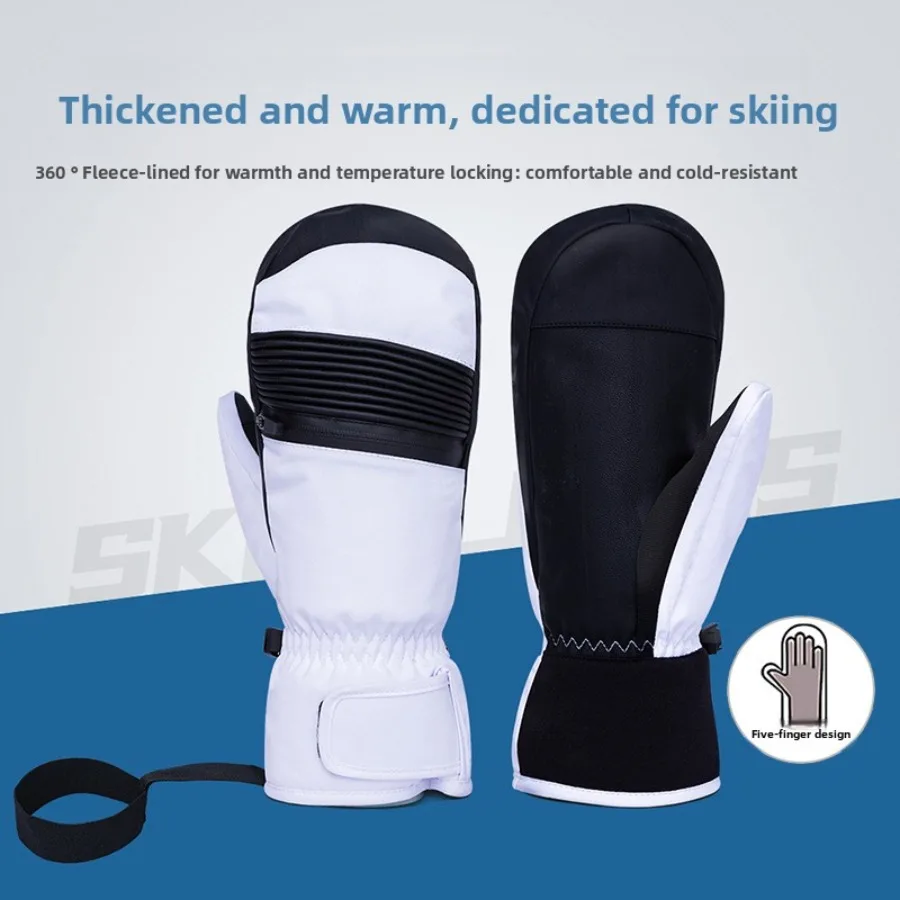 New Ski Gloves Snowboard Gloves Winter Waterproof Thermal Insulated Windproof Warm Touchscreen Gloves for Men Women