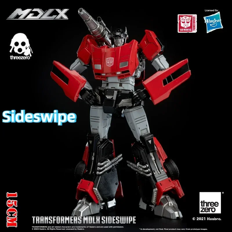 15CM IN STOCK Transformation ThreeZero 3A G1 MDLX Sideswipe High Quality Action Figure Model Robot toy Gifts With Box