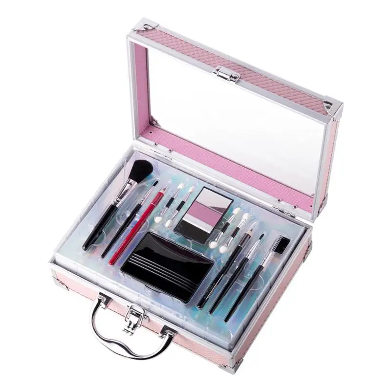 Kit per il trucco da donna Set per il trucco opaco Kit per il trucco impermeabile a lunga durata La cura della bellezza include la tavolozza di ombretti con rossetto mascara