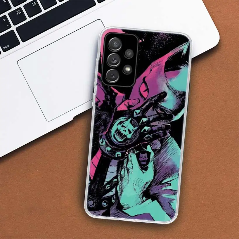 Anime JoJo Killer Queen Phone Case For Samsung Galaxy A51 A71 A50 A70 A40 A30 A20E A10 A41 A31 A21S A11 A01 A6 A8 + A7 A9 Plus image 5