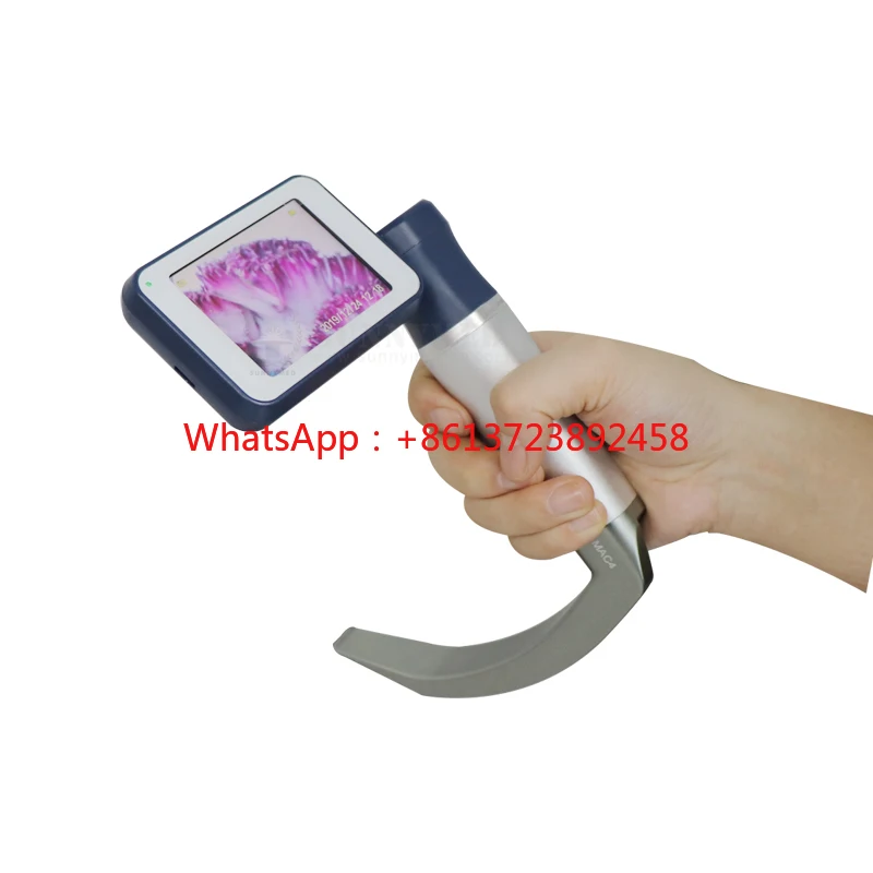 

SY-P020N hot sale portable intubation video laryngoscope with 6 blades