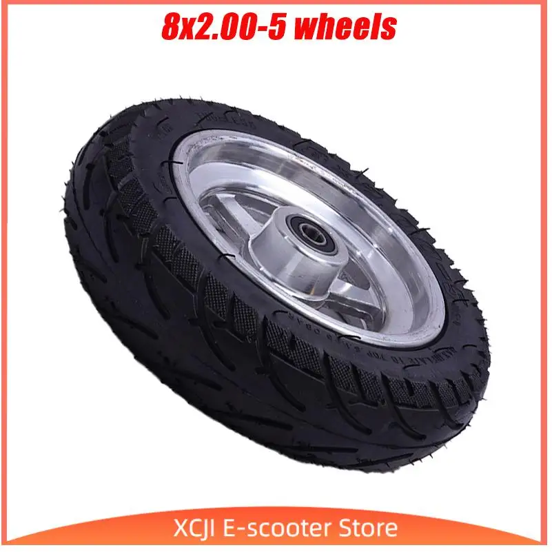 

8x2.00-5 Tubeless Tire Wheel Tyre 8X2.00-5 wheel hub For Kugoo S1 S2 S3 C3 MINI Electric BIKE