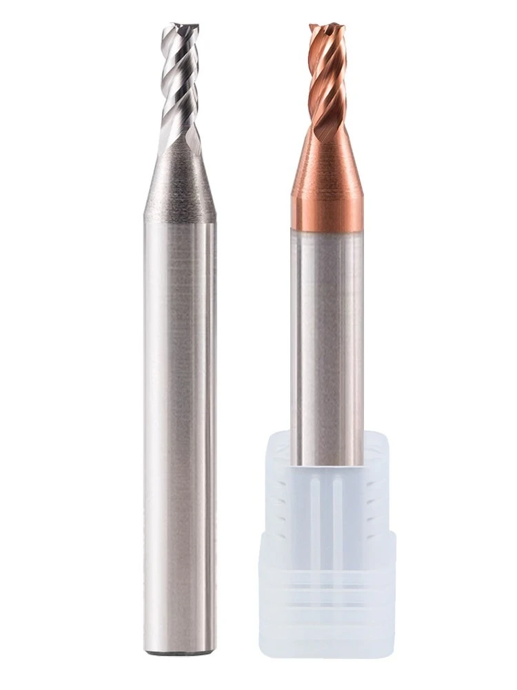 6mm Schaftfräser HRC60 mit variabler Durchmessergröße, Hartmetalllegierung, verlängerter Stahl- und Aluminium-Fräser – Detail 4