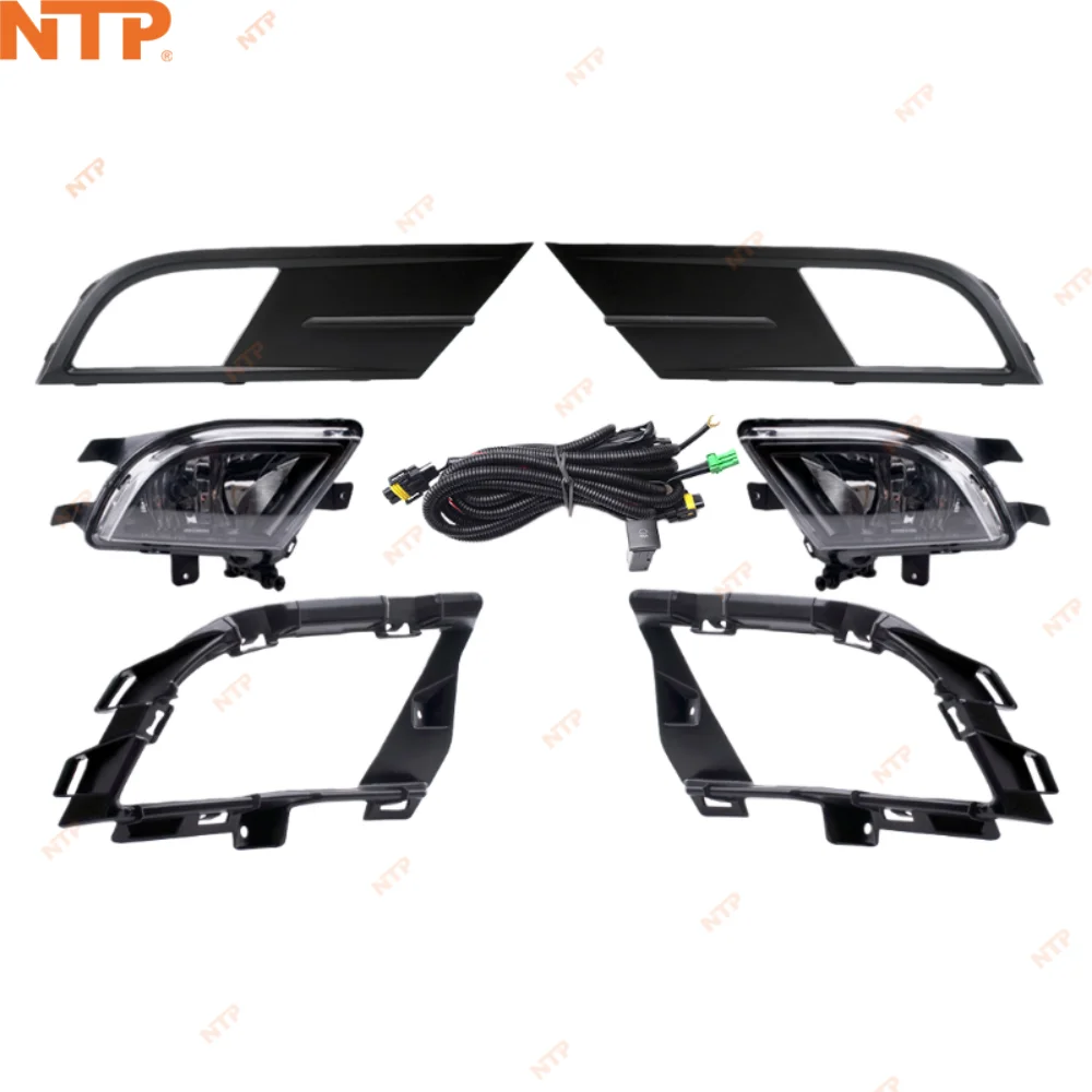 

For Volkswagen Jetta (China Model A25/Overseas Model Mk6) 2015-2018 Fog Light Assembly Kit L+R Bumper Driving Lamp Total Set