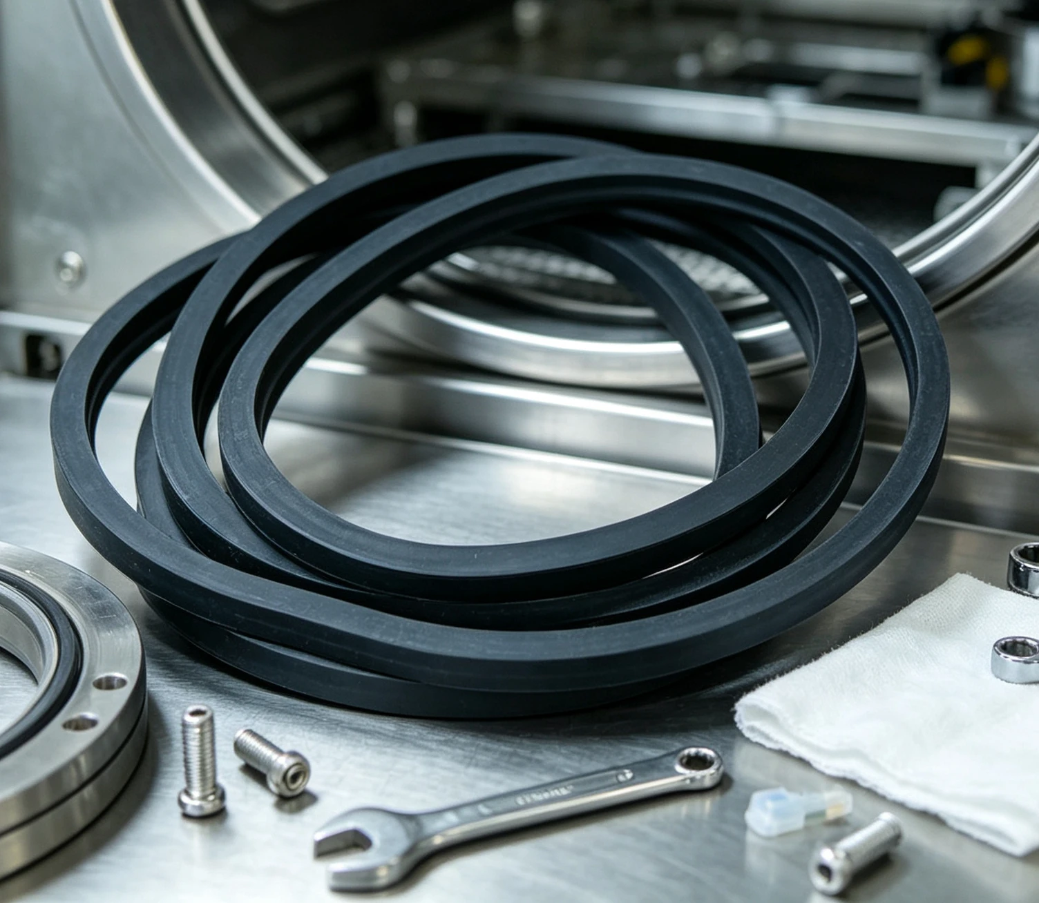 Autoclave Door Seal Gasket Replacement for 2540MK 2540EKA NOVA Sterilizer Machine Medical Use Heavy Duty Durable Flexible