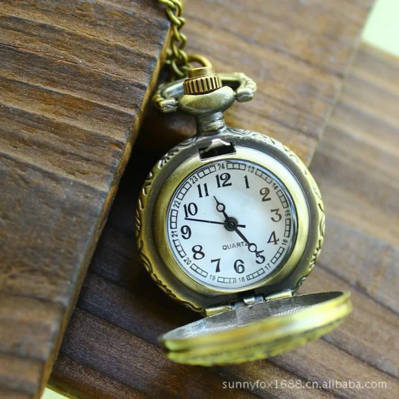 Popular Watch Retro Pocket Watch Decoration Pendant Watch Necklace Watch 12Zodiac Pocket Watch Zodiac Pocket Watch