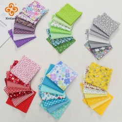 25x25Cm Fiore di Cotone Tessuto Stampato Panno Cucito Quilting Tessuti Per Patchwork Cucito Accessori Fatti A Mano FAI DA TE