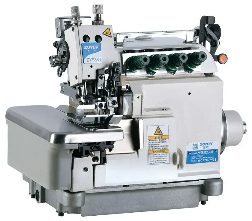 ZY988TXB Zoyer Wholesale Cheap Price Super Heavy Duty Mattress Overlock Sewing Machine Mattress Tape Edge Machine