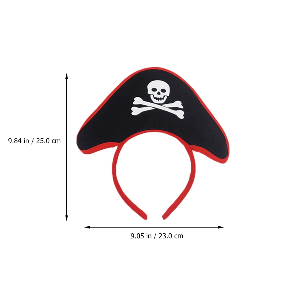 

10 Pcs Pirate Skull Hair Hoop Kids Headb Party Halloween Accessories Festival Headdress Hair B Long Lasting Durable Photo Prop