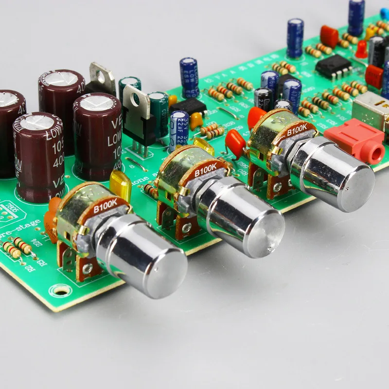 New DX338A series, power amplifier front tuning board, imitation of Japanese AA American sound tuning circuit