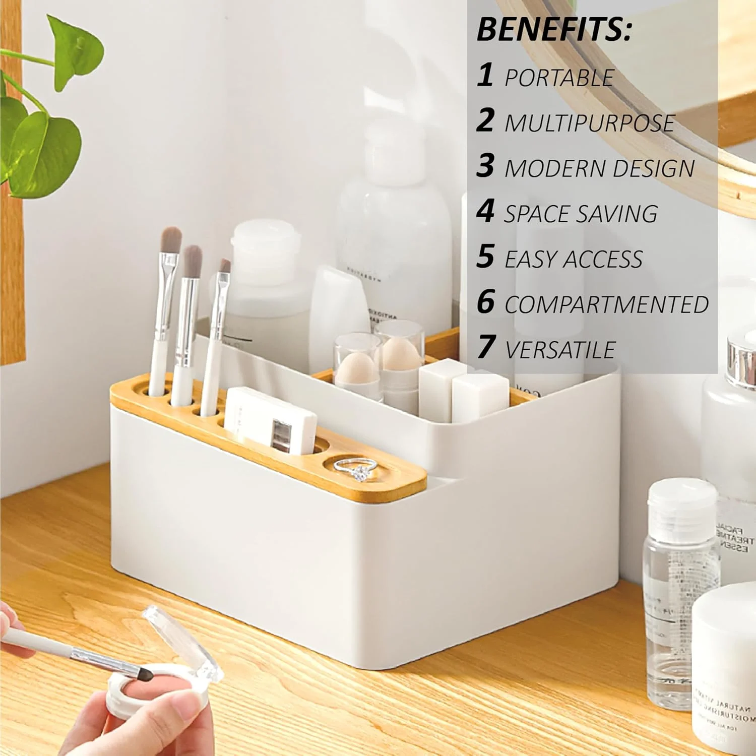 Desktop - Kleine tafelorganizer Esthetisch bureau Moderne pennenhouder